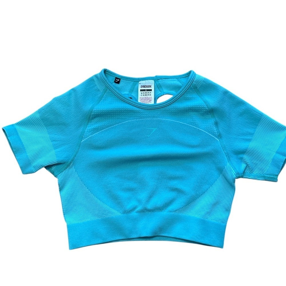 Gymshark Ultra Seamless Crop Top in Spearmint Green Size Small